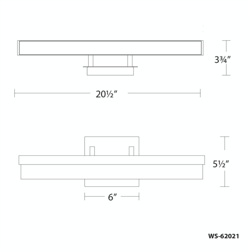 The 21 inch Minx from Modern Forms dimensions. all-groups