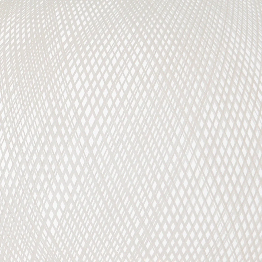 Close-up of the white shade material of the Non Random Pendant by Moooi.