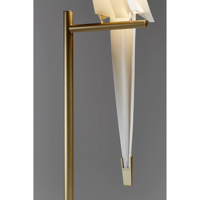 The Perch Table Lamp from Moooi close up.