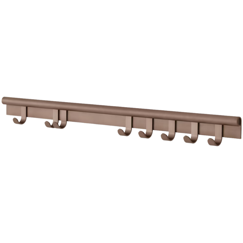 The Coil Coat Rack Large Plum from Muuto.