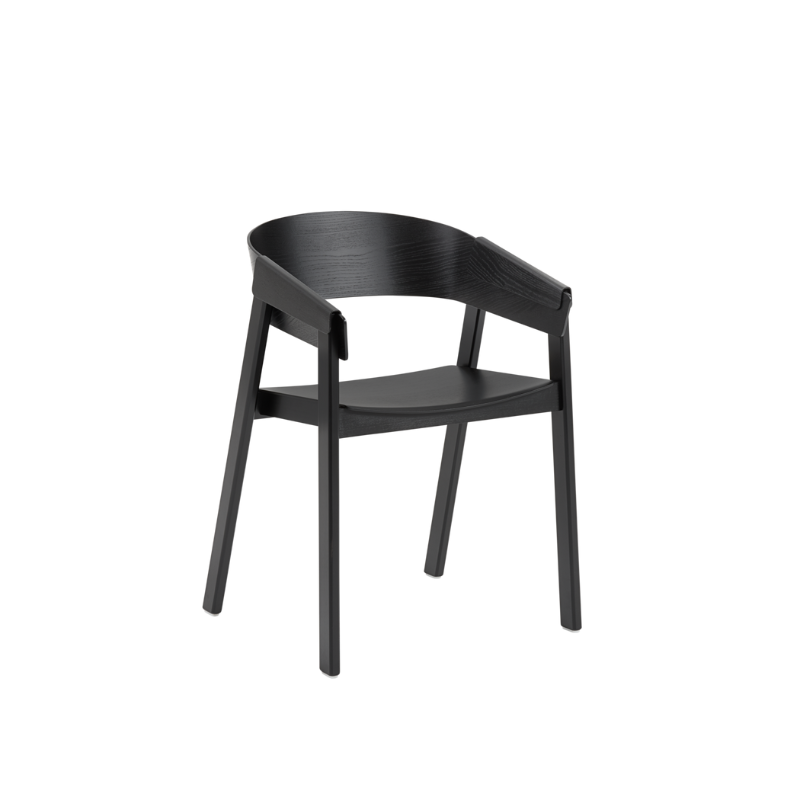 The Cover Armchair from Muuto in black.