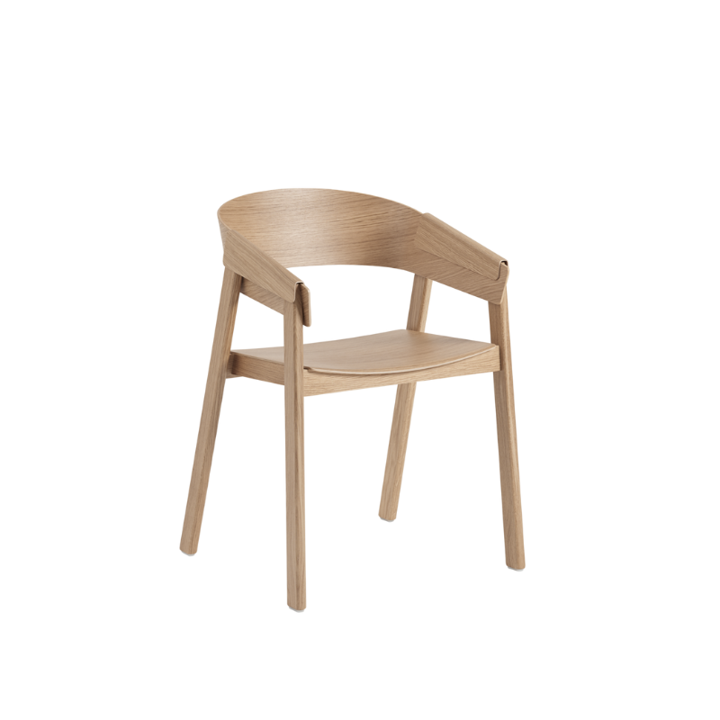 The Cover Armchair from Muuto in oak.