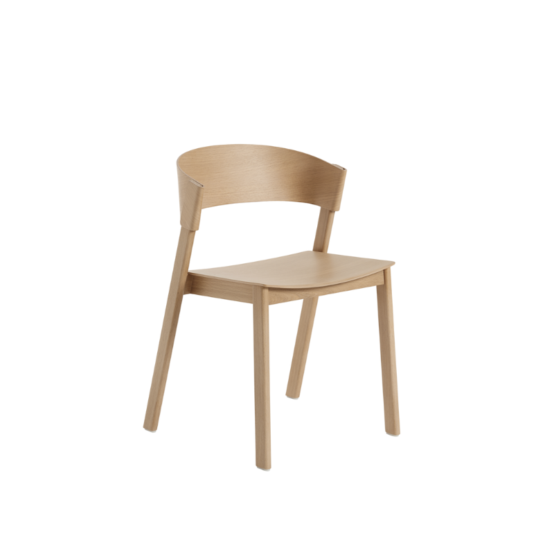 The Cover Side Chair from Muuto in oak.