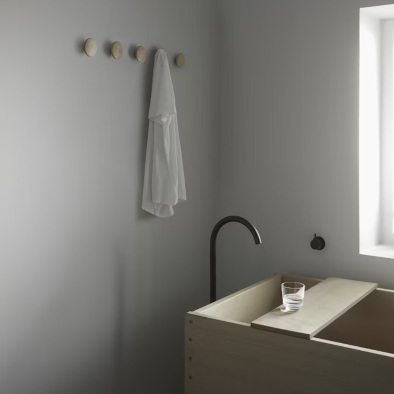 The Dots Metal from Muuto in a bathroom. all-groups