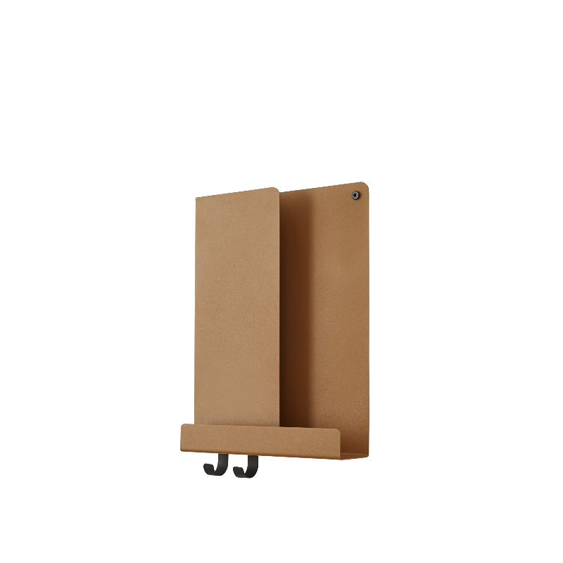 The Folded Shelves Burnt Orange 11 Inch from Muuto.