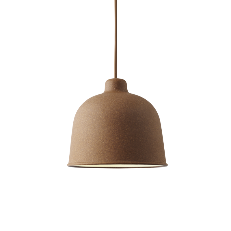 The Grain Pendant Lamp from Muuto in nature.