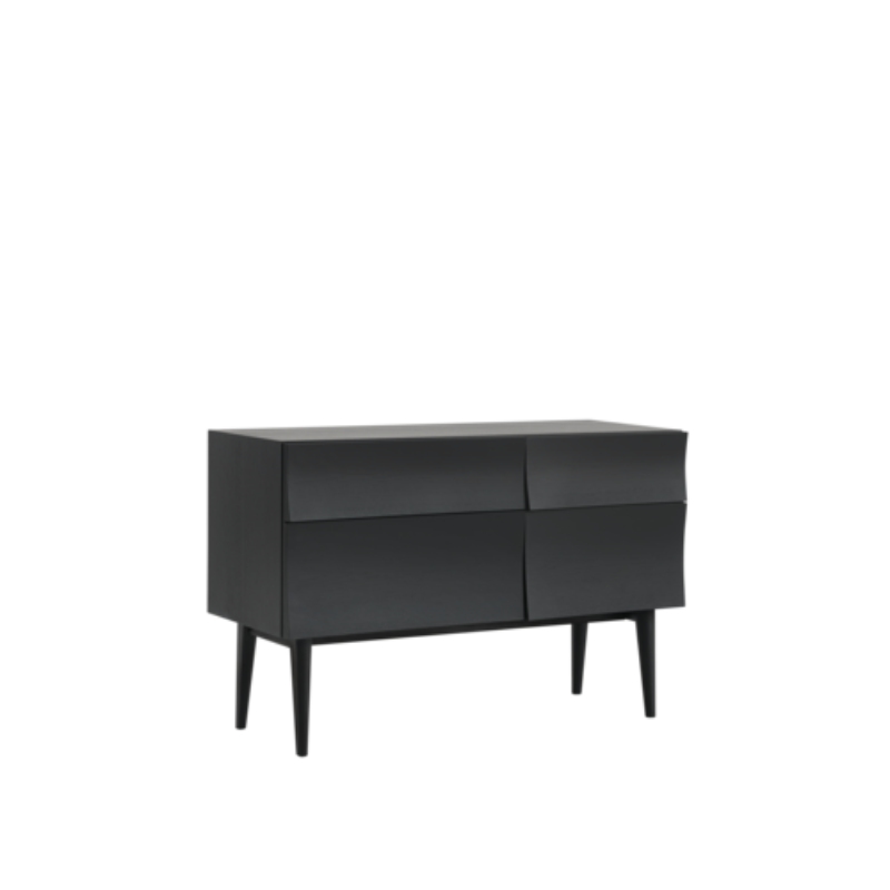 The small Reflect Sideboard from Muuto in black oak.