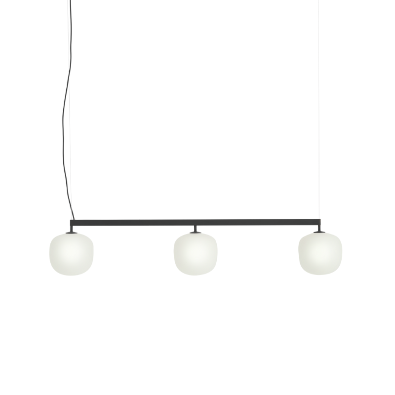 Rime Rail Lamp Black from Muuto