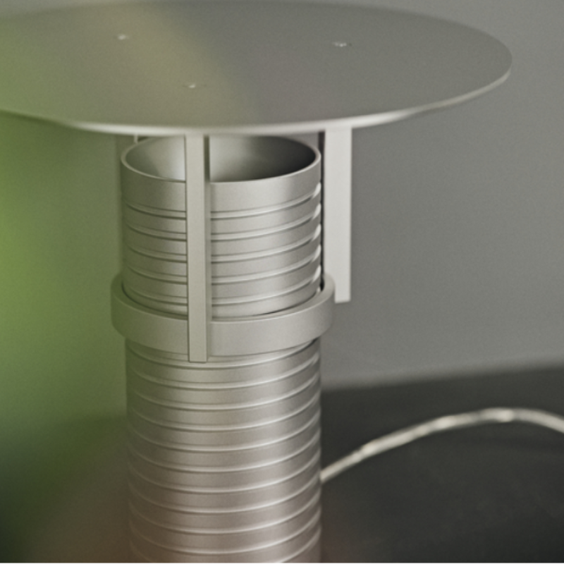 The Set Table Lamp from Muuto in a close up.