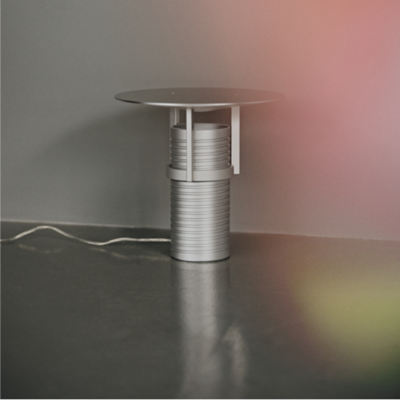 The Set Table Lamp from Muuto in a family area.