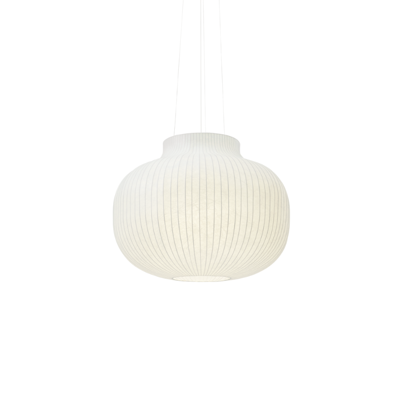 The closed Strand Pendant Lamp from Muuto, 31.5 inch size.