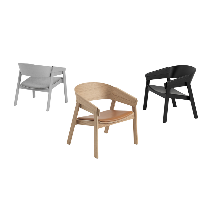 The Upholstered Cover Lounge Chair from Muuto options. all-groups