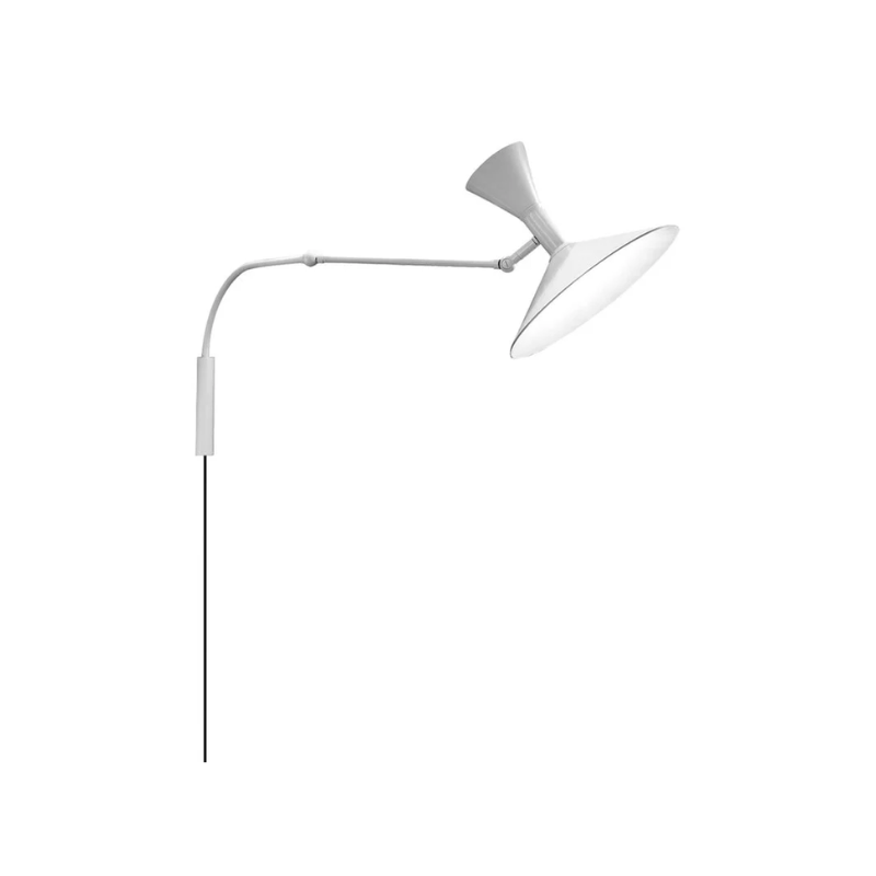 The Lampe de Marseille Mini Wall Sconce from Nemo in whitewash.