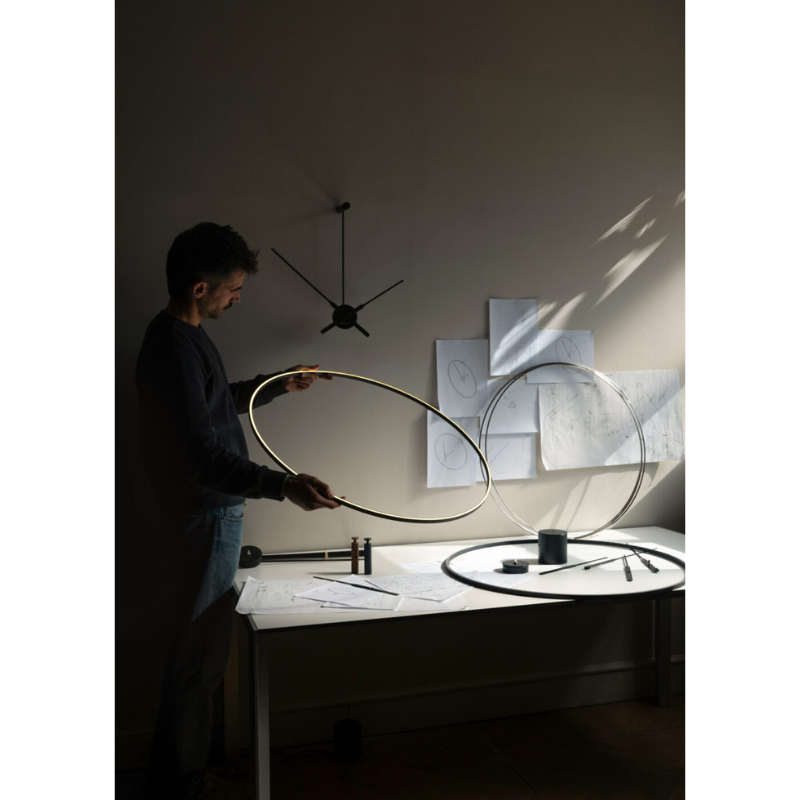 The Ombra Clock from Nomon showing the manufacturing process. all-groups