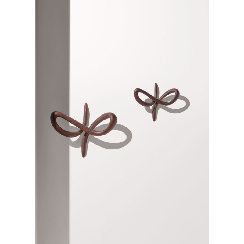 The Vertigo Wall Hanger from Nomon in both large and small showing the size options. all-groups