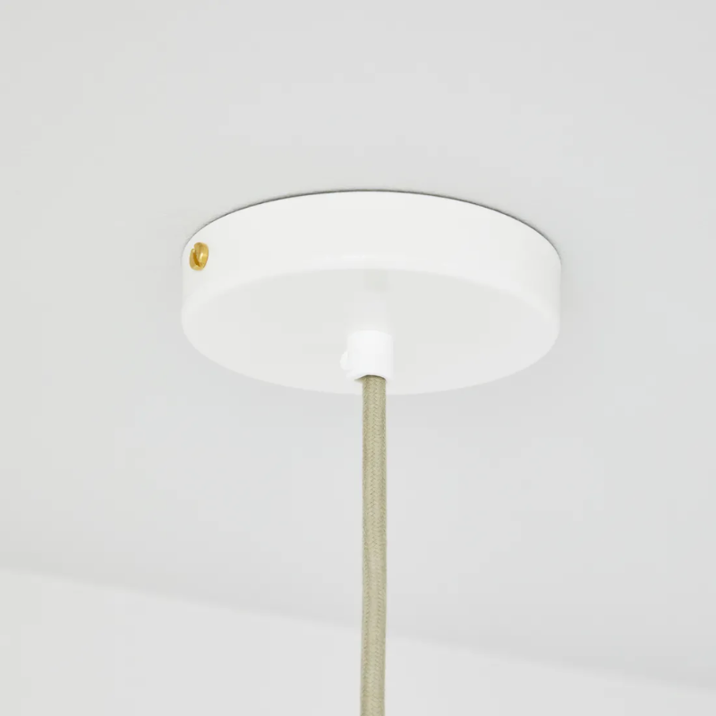 The Blossom Pendant from Original BTC with grey cable canopy.