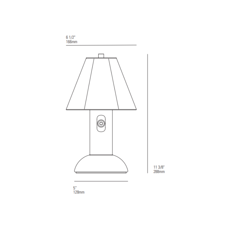 The Blossom Portable Light from Original BTC dimensions. all-groups