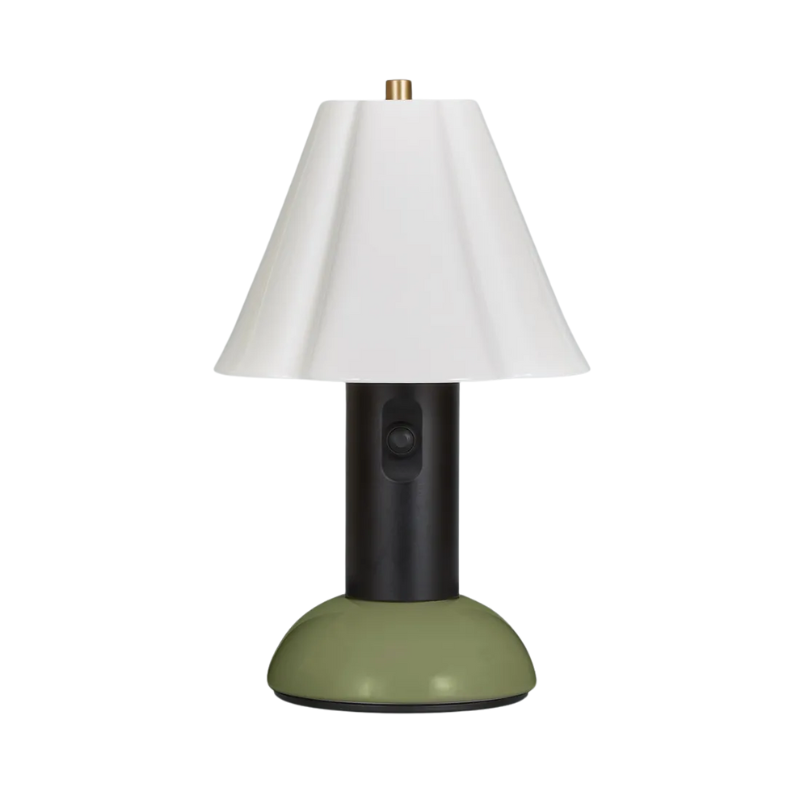 The Blossom Portable Light from Original BTC in olive green.