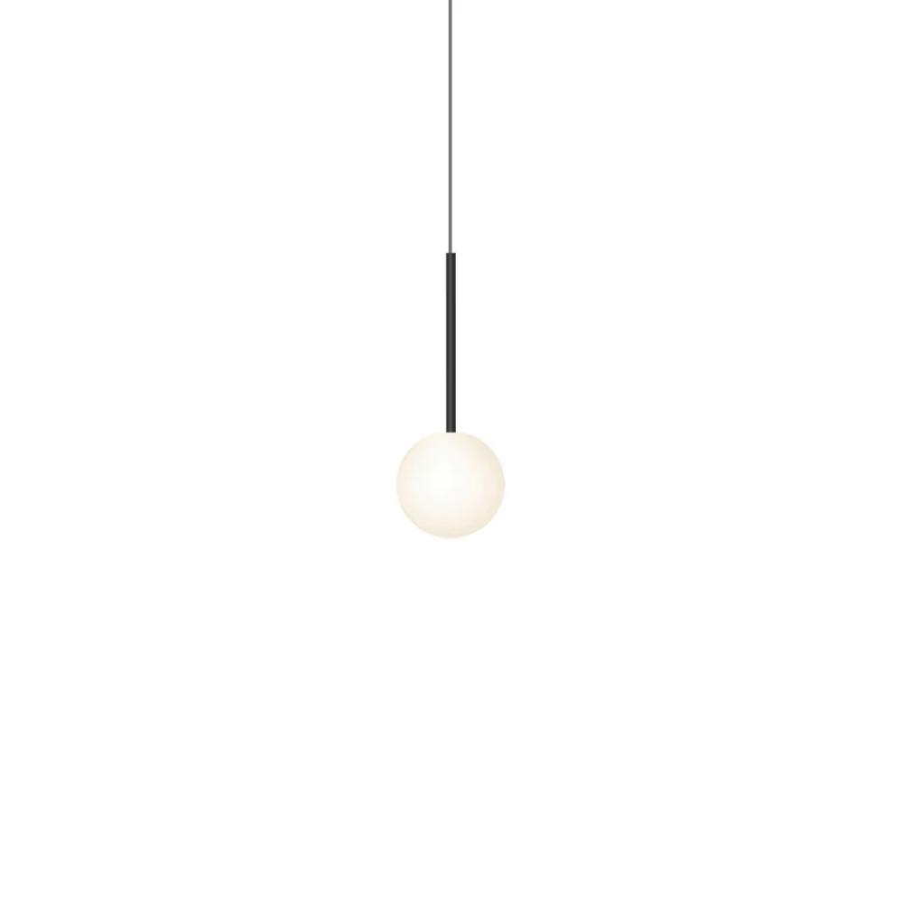 The 5 inch Bola Sphere from Pablo Designs in matte black.