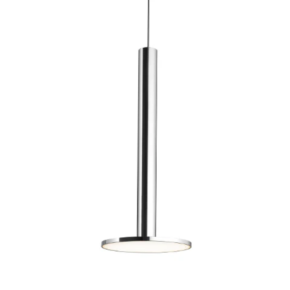 The polished aluminum Cielo XL Pendant Light from Pablo Designs.