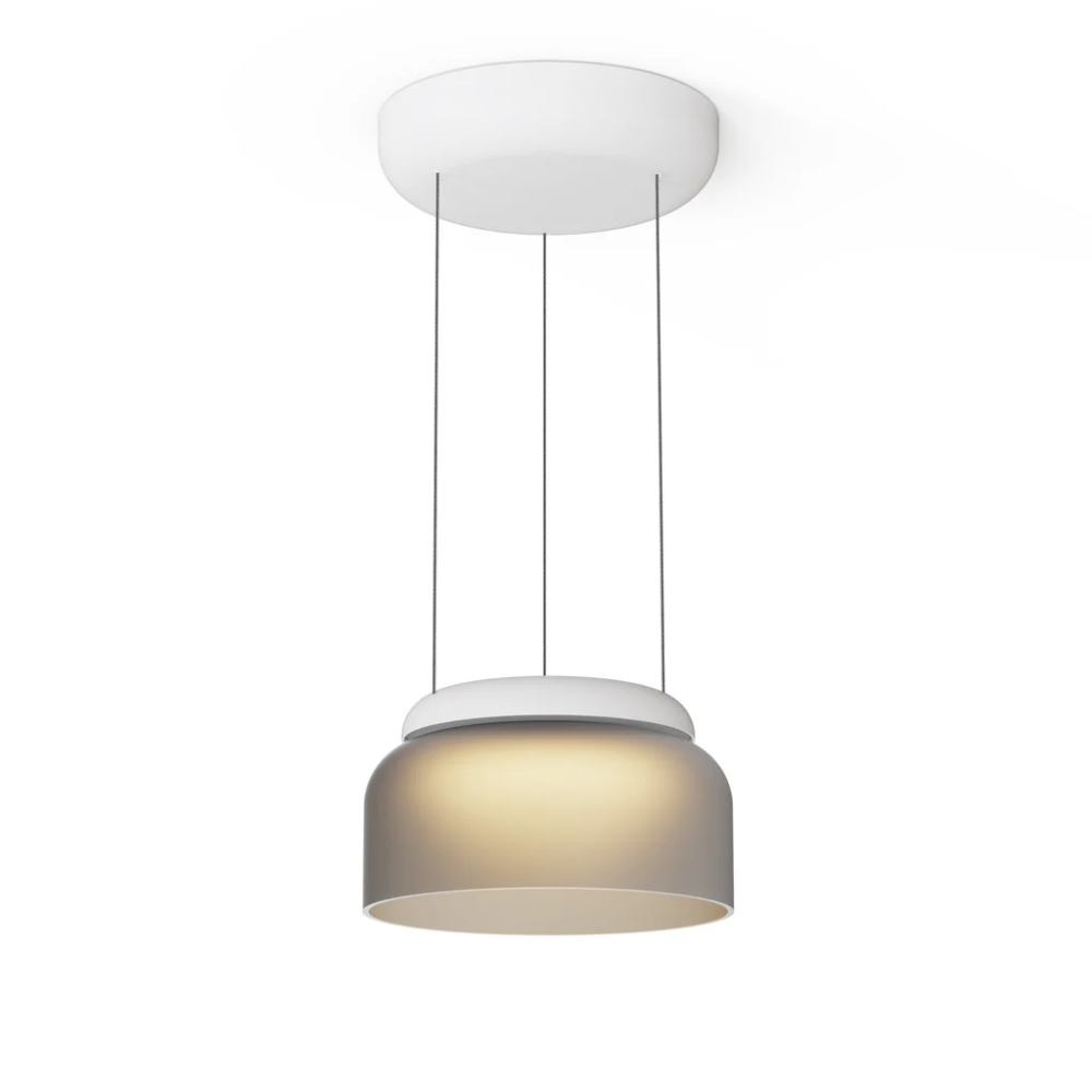 The smoke and white Totem Mini Pendant from Pablo Designs.