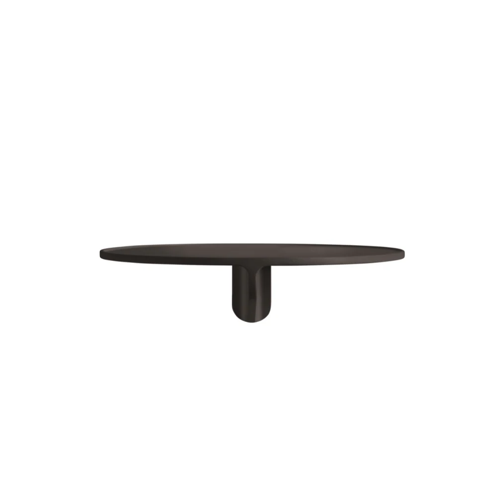 The Museum NM&.045 Console Shelf from String Furniture in Brown.