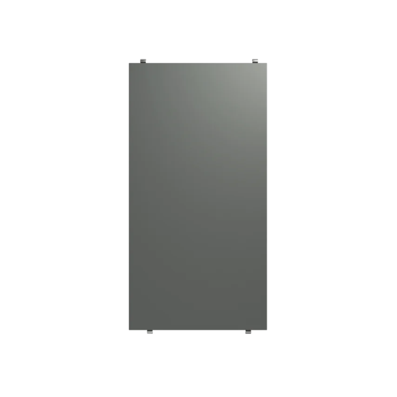 The 22.8 x 11.8 inch shelves from String Furniture that come in a pack of three in dark grey color.