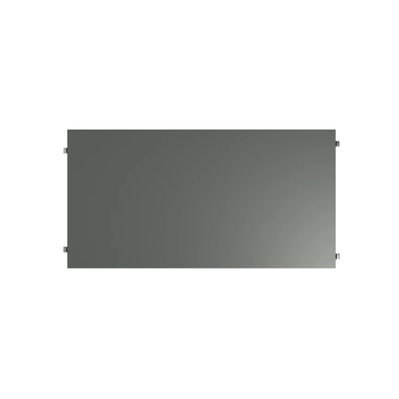 The 22.8 x 11.8 inch shelves from String Furniture that come in a pack of three in dark grey color.