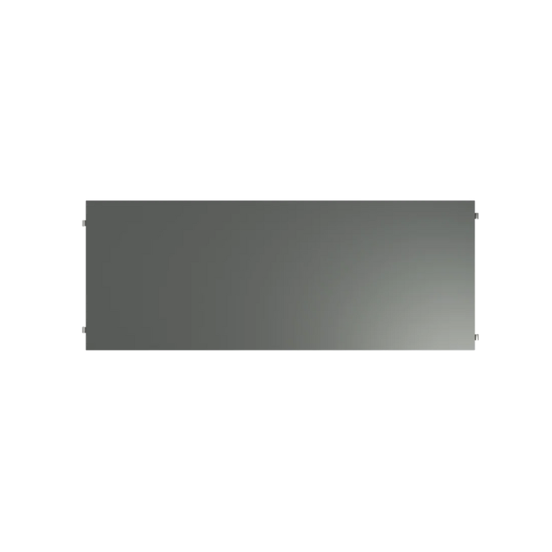 The 30 x 11.8 inch shelves from String Furniture that come in a pack of three in dark grey color.