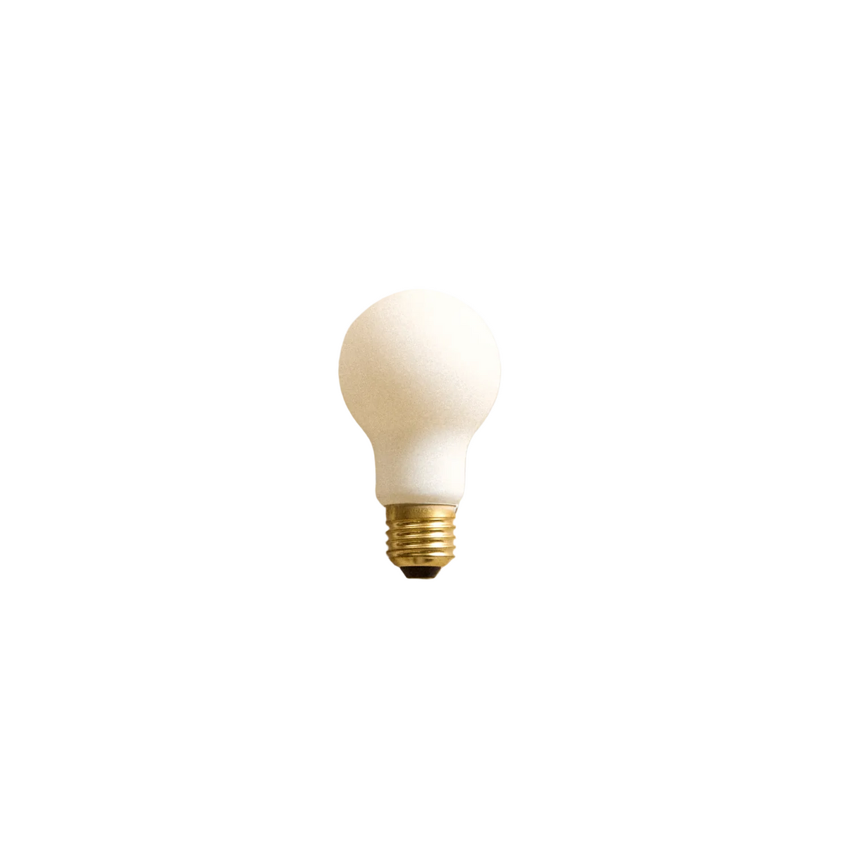 The Globe E26 Matte White LED Bulb by Tala Lighting.