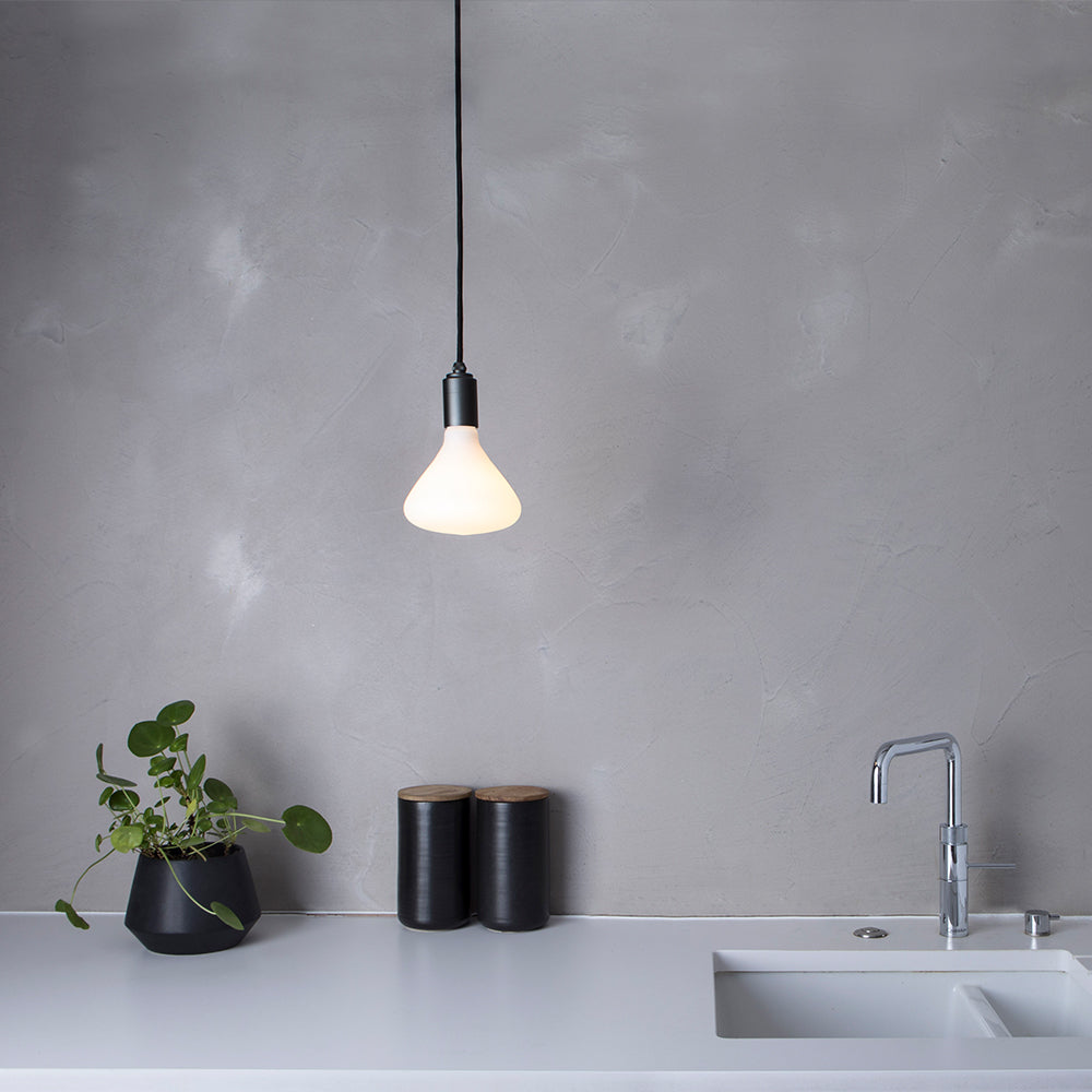 The Noma E26 LED Bulb by Tala Lighting in a kitchen.