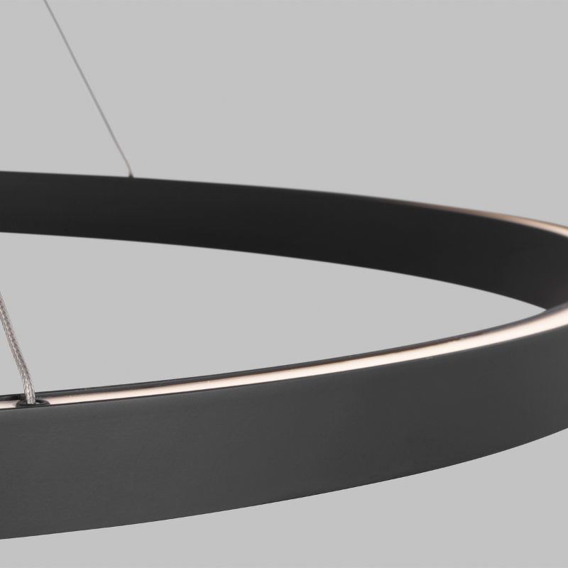 The Fiama Suspension Light from Visual Comfort and Co in a studio lifestyle photograph.