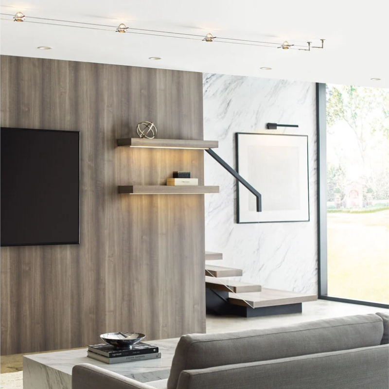 Visual Comfort & Co. Tiella Accent Head Cable Kit Ceiling Mount easy DIY install for general lighting.