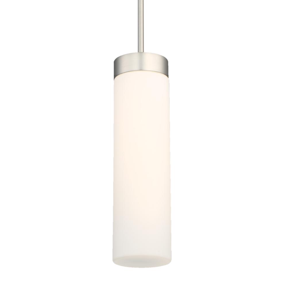 The Elementum Mini Pendant from WAC lighting close up.