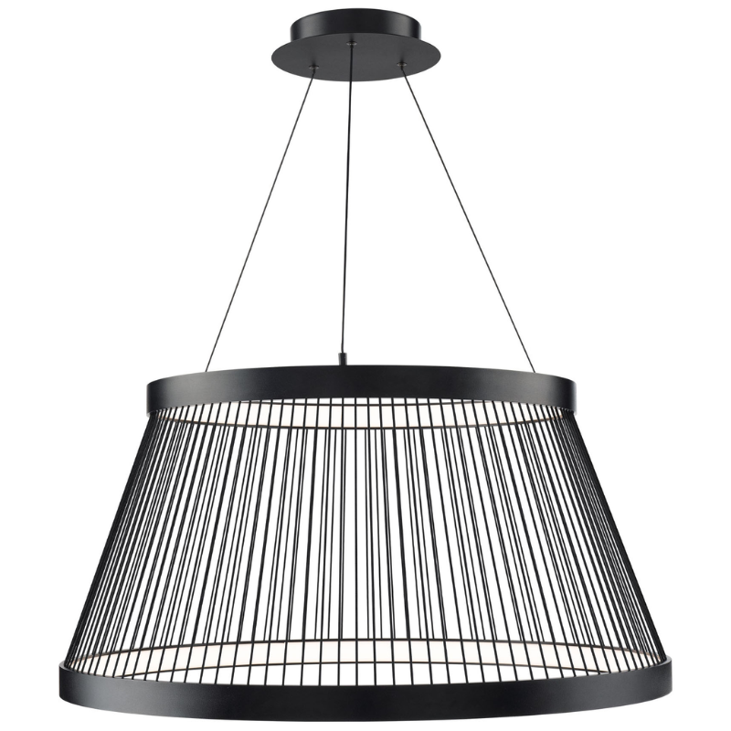 The Grohle Pendant by WAC Lighting cage pendant.