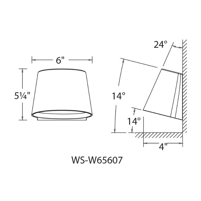 The Mod from WAC Lighting dimensions.