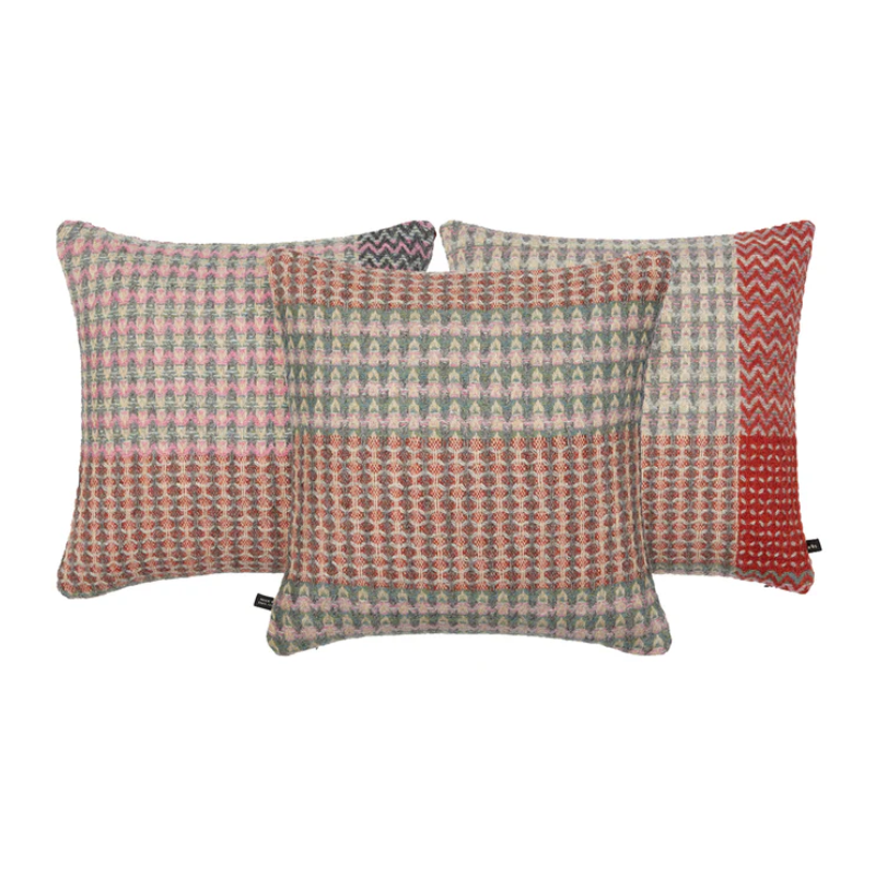 The Bryce Cushion by Wallace & Sewell. Made of 100% Shetland Wool.