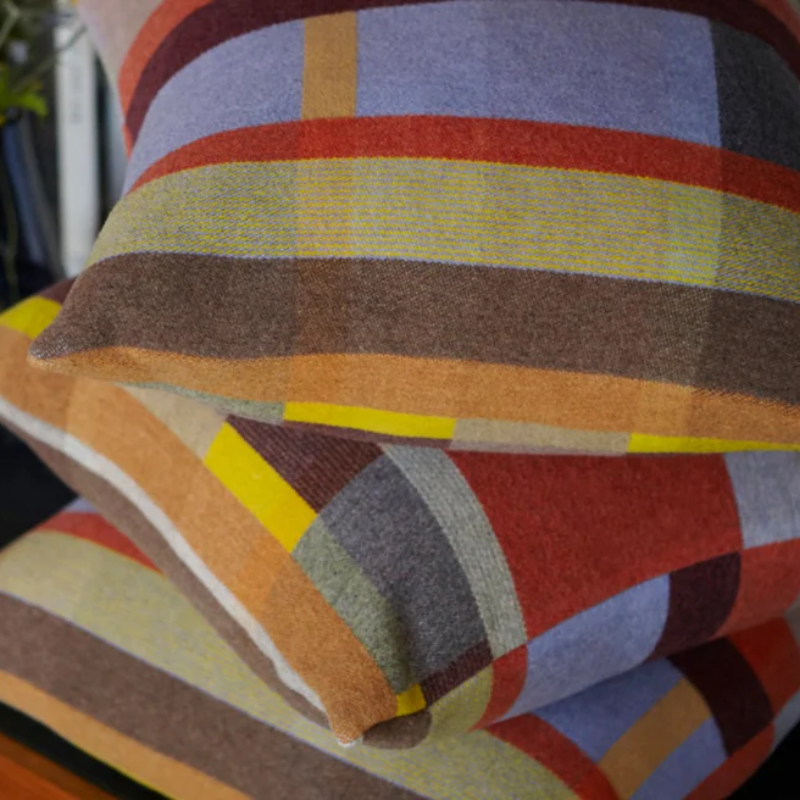 The Cecil Cushion stacked.