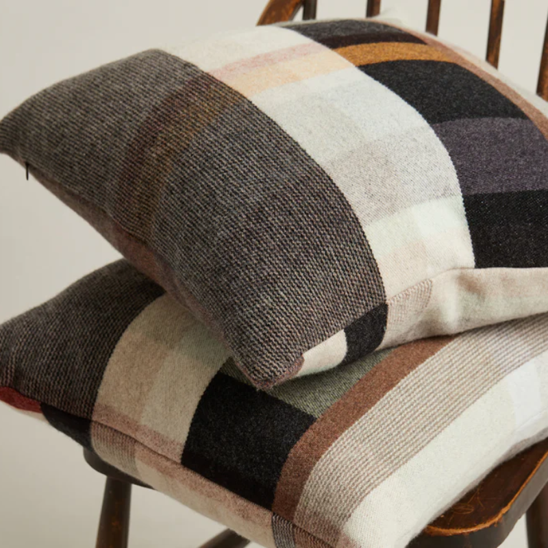 The Chipperfield Cushion from Wallace & Sewell up close.