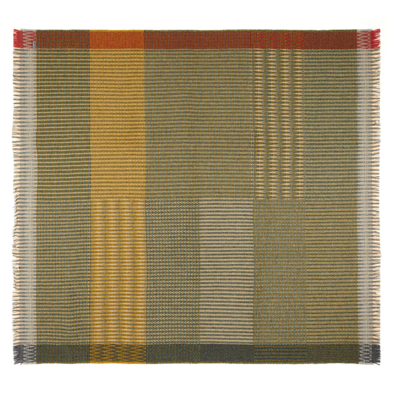 The Lismore Throw by Wallace & Sewell image of full pattern from back.