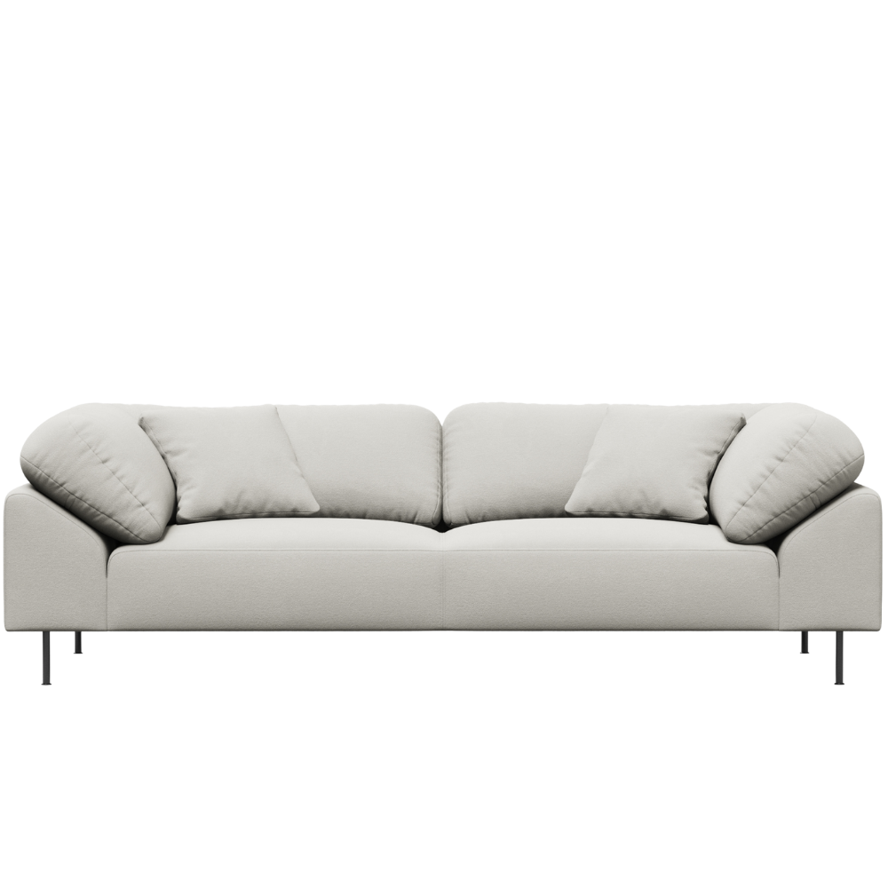 Collar Sofa 2.5 Seater by Woud in Barnum 24 Lana off white.