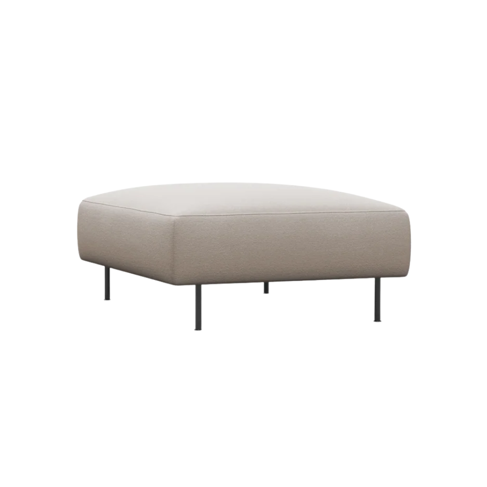 Collar Ottoman by Woud in Alpine 01 Natural Bouclé