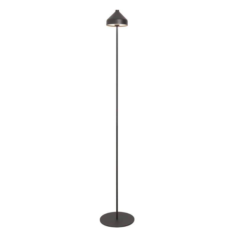 The Amelie Pro Floor Lamp from Zafferano in black.