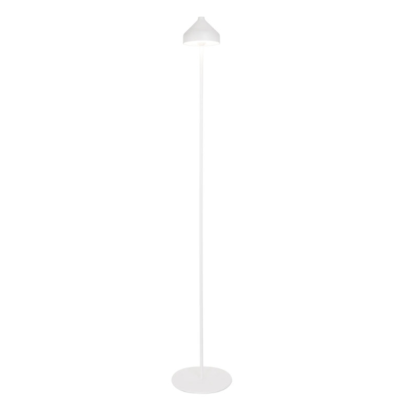 The Amelie Pro Floor Lamp from Zafferano in white.