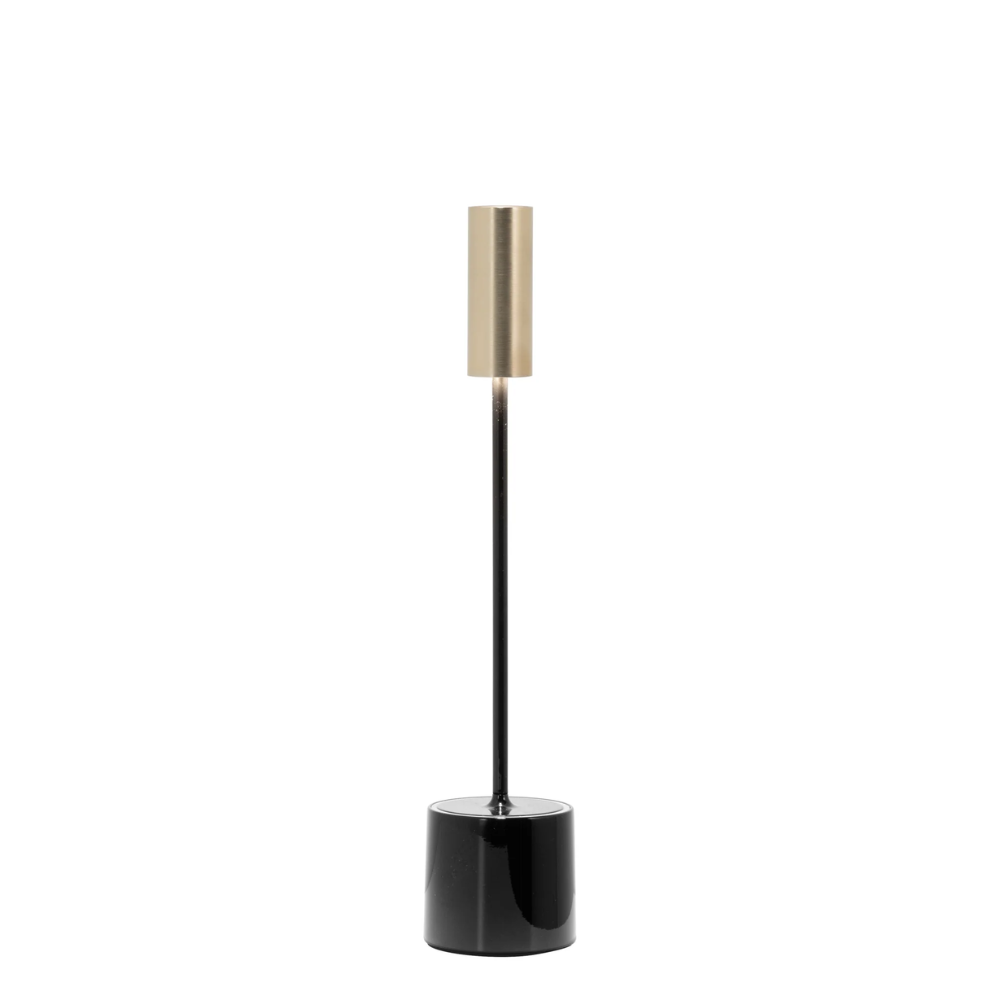 The jet black and brushed brass Carolina Pro from Zafferano.