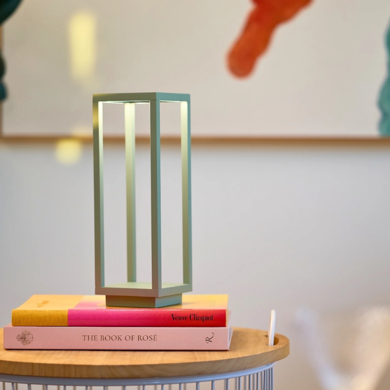 The sage Home Pro from Zafferano in a home office.