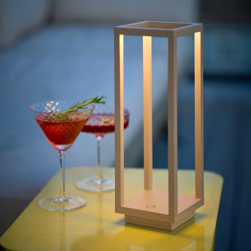 The sand Home Pro from Zafferano in a living room.