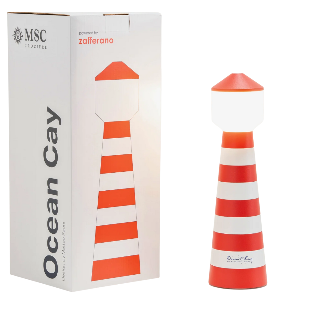 The Ocean Cay from Zafferano with the box.