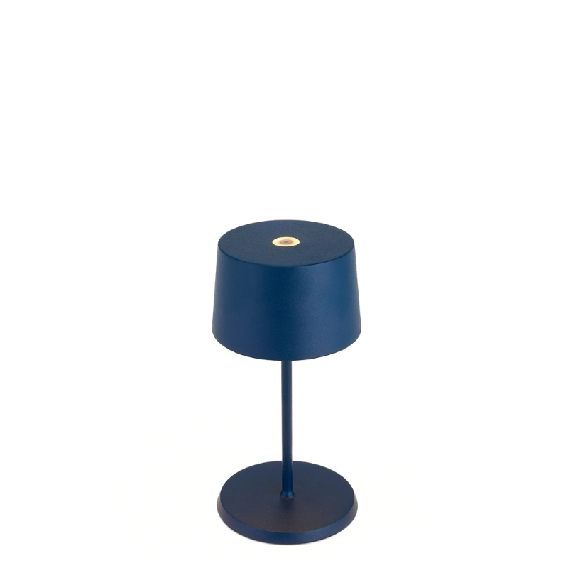 The steel blue Olivia Pro Mini from Zafferano.