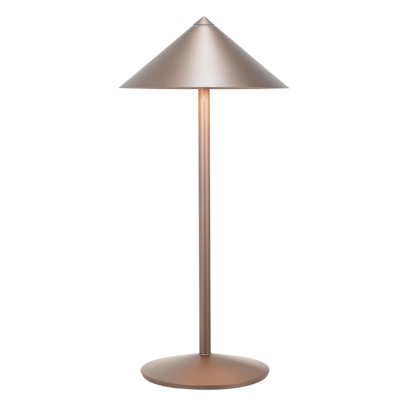 The bronze Pina L Desk Lamp from Zafferano.